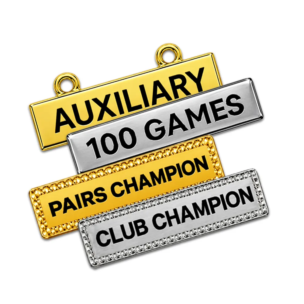 Metal Name & Title Bars