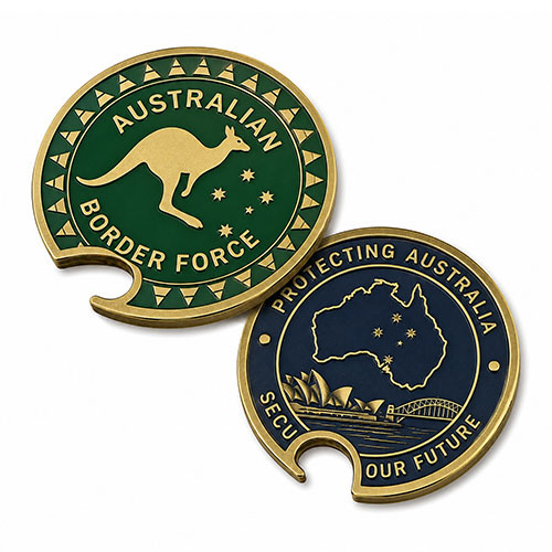 Bottle Opener Challenge Coins