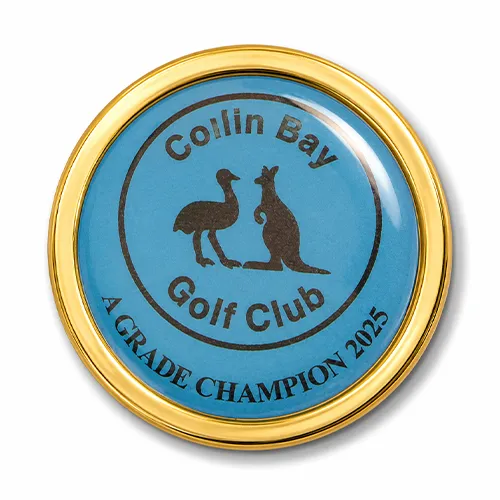 Golf Champion Medals