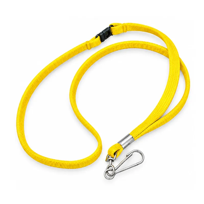non-printed-plain-lanyards-yellow