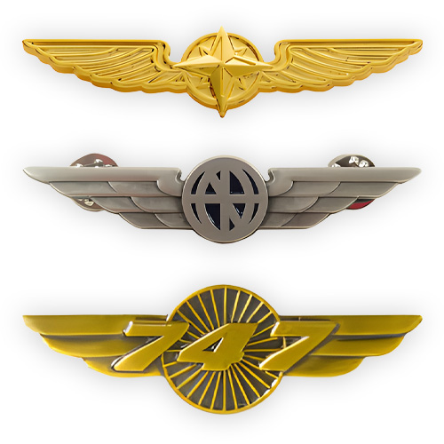 Pilot Wings Lapel Pins