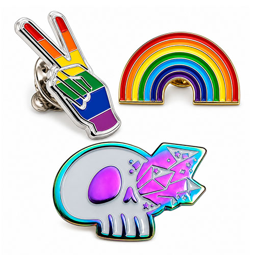 Rainbow Lapel Pins